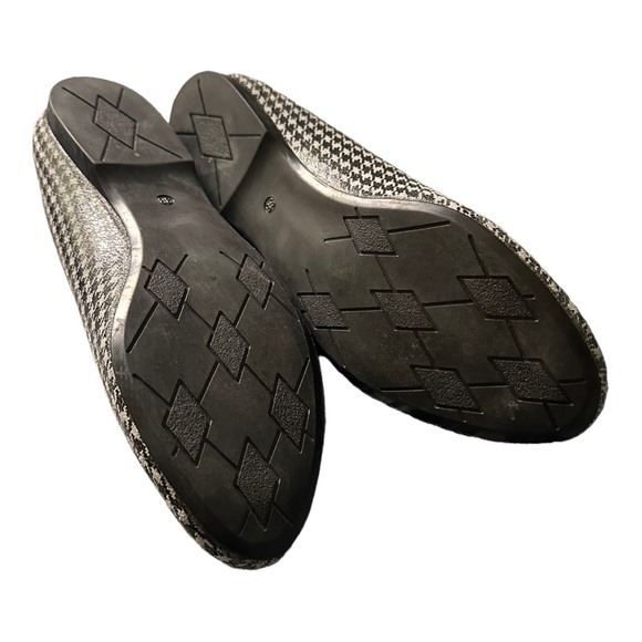 Like new Ballerina flats, houndstooth pattern, handmade - Picture 2 of 3